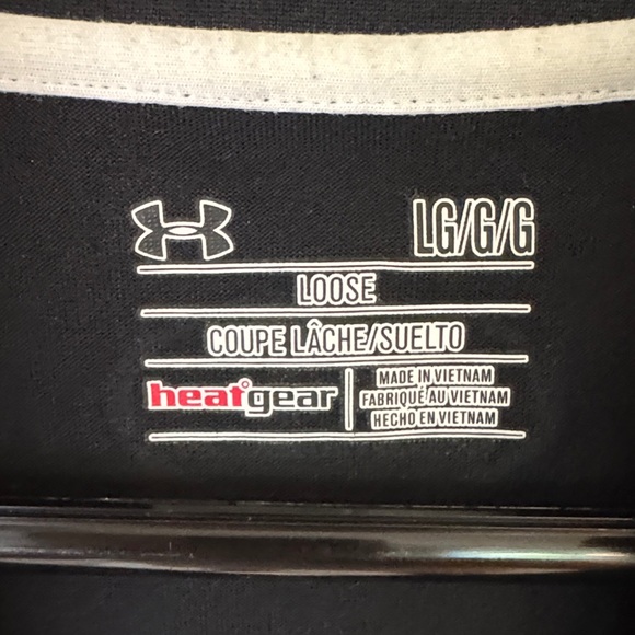 Under Armour Black Quarter-Zip Pullover - Picture 2 of 6